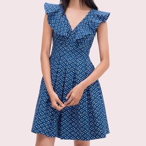 kate spade Dresses - Kate Spade geo dot poplin dress kate spade Dresses - Kate Spade geo dot poplin dress